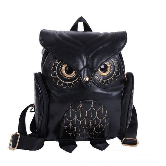 Mochila Búho Estilo Coreano y Japonés para Mujer - Bolsa de Viaje Casual