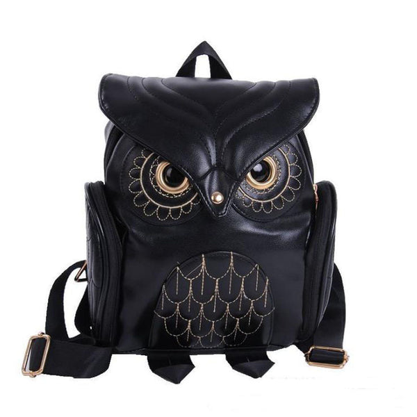 Mochila Búho Estilo Coreano y Japonés para Mujer - Bolsa de Viaje Casual