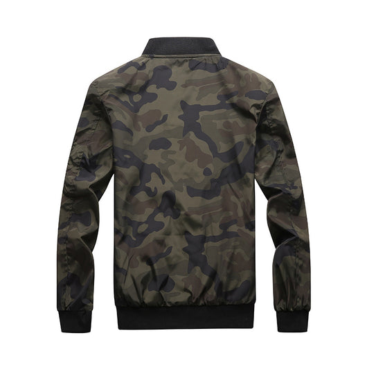 Chaqueta Bomber de Camuflaje para Hombre - Image 4