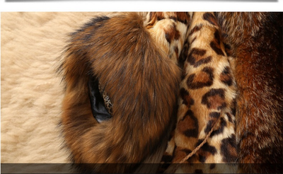 Chaqueta Leopardo Vintage con Mangas Ultra Esponjosas - Image 4
