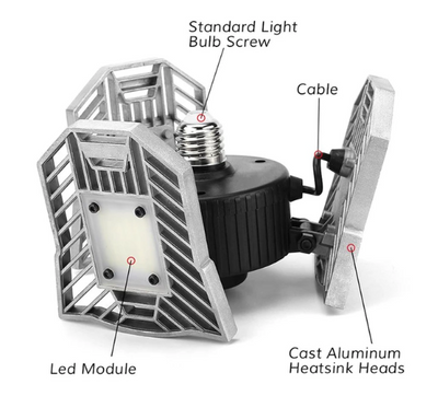 Lámpara LED Ajustable Resistente al Agua
