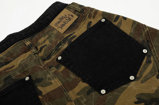 Shorts Cómodos Camuflaje Unisex Corte Relajado - Image 10