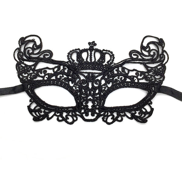 Antifaz Medio Rostro para Halloween - Accesorio Misterioso para uso en Ecuador