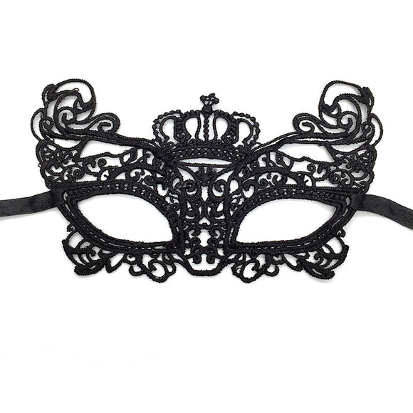 Antifaz Medio Rostro para Halloween - Accesorio Misterioso para uso en Ecuador
