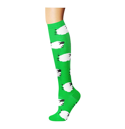 Calcetines de Compresión Deportivos Unisex Multicolor - Image 34