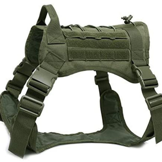 Chaleco Táctico para Perros Grandes Camuflaje - Ropa de Entrenamiento Outdoor - Image 14