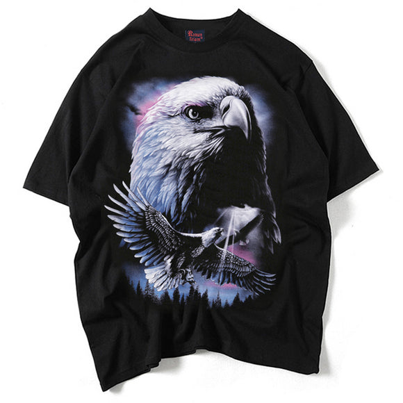 Playera con Estampado Animal 3D