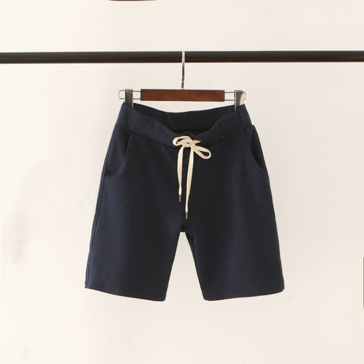 Pantalones deportivos de cintura media en color sólido - Image 19