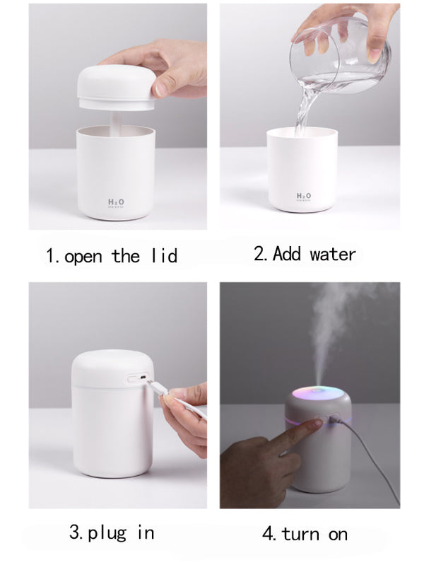 Difusor de Aromas Ultrasónico con Aceites Esenciales