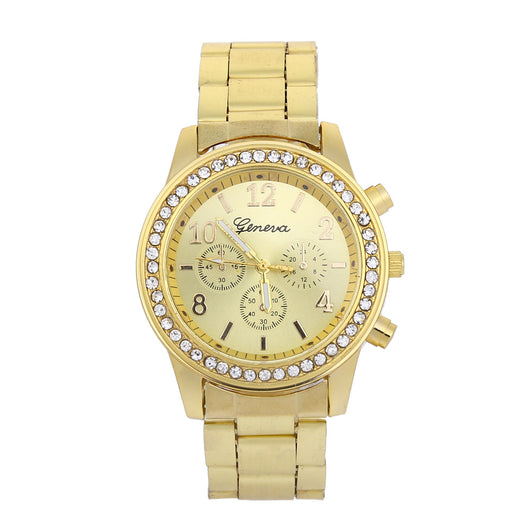 Reloj para Hombre Geneva Diamond con Movimiento de Tres Ojos - Cuarzo Aleación - Image 7