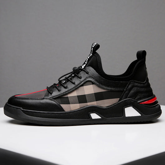 Tenis Casuales de Cuero para Hombre - Estilo Urbano Moderno - Image 7