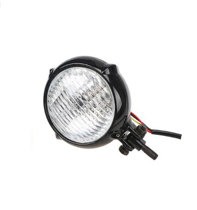 Faros Delanteros Retro para Coche Eléctrico - Estilo Clásico en Negro Intenso - Image 3