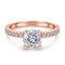 925 Plateado Ring Women Rose Dorado US Code4