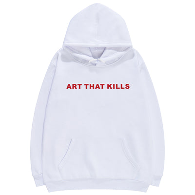 Sudadera con Capucha Suelta de Letras Divertidas para Mujer - Image 4