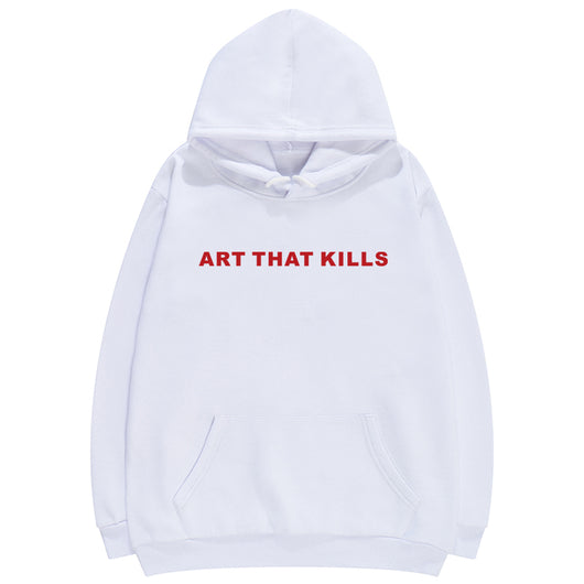 Sudadera con Capucha Suelta de Letras Divertidas para Mujer - Image 4