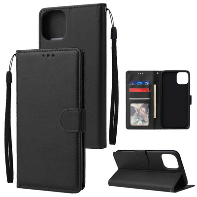 Funda de Cuero para Teléfono 7plus con Cartera de Tarjetas - Image 7