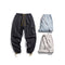 Pantalones Casuales Deportivos Estilo Japonés con Cordón Ajustable