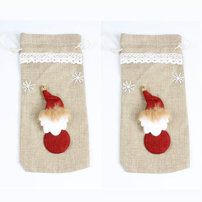 Funda Decorativa para Botella de Vino Nochevieja y Navidad - Image 7