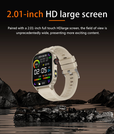 Reloj Inteligente de Salud con Monitor de Frecuencia Cardíaca y Presión Arterial - Image 9