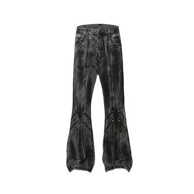 Pantalones Vaqueros Personalizados Otoño con Corte Split - Image 5