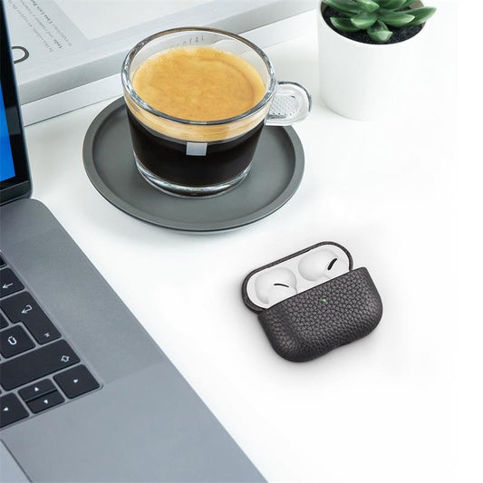 Funda Protectora de Cuero Genuino Universal para Auriculares