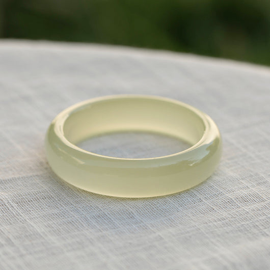 Pulsera de Jade Natural Verde Agua, Azul y Blanco - Cristal Transparente - Image 6