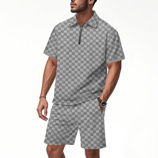 Conjunto Casual Holgado para Hombre - Diseño Minimalista Verano - Image 5