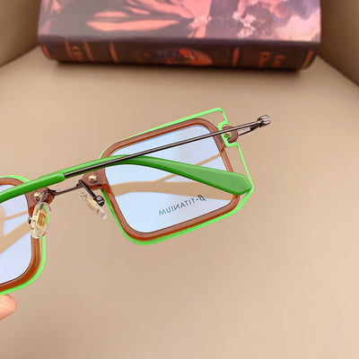 Gafas Cuadradas Personalizadas con Protección Azul para Hombre y Mujer - Image 17