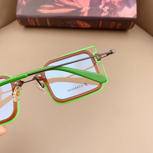 Gafas Cuadradas Personalizadas con Protección Azul para Hombre y Mujer - Image 17