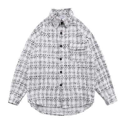Camisa Abrigo Holgada Street Otoño para Hombre - Image 2