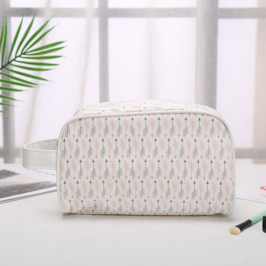 Bolsa de Cosméticos Portátil Multifuncional con Cierre - Image 4
