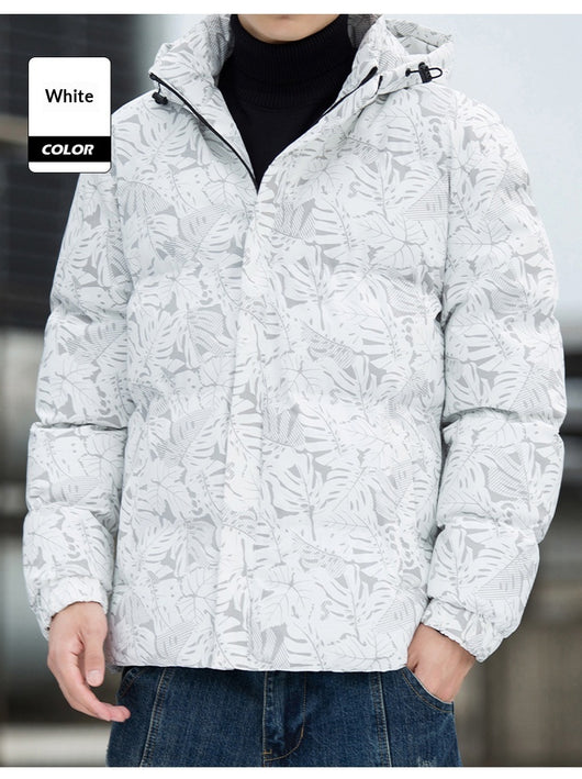 Chaqueta Acolchada de Plumón Grueso para Hombre - Image 34