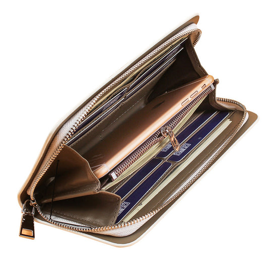 Cartera Larga para Hombre con Múltiples Compartimentos - Clutch de Gran Capacidad - Image 9