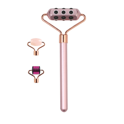 Set de Masaje Facial 3 en 1 con Cabezales Magnéticos Intercambiables - Image 14