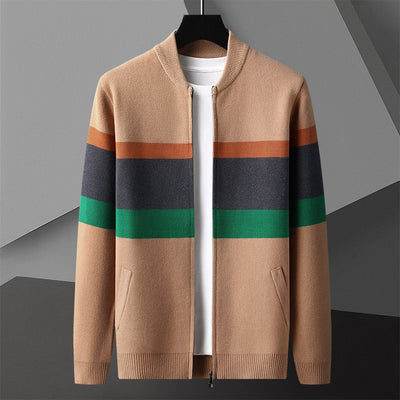 Cardigan Tejido para Hombre - Abrigo Versátil Primavera y Otoño - Image 6