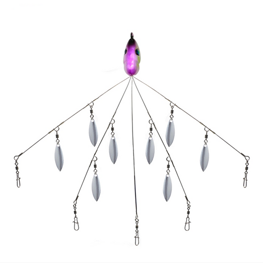 Set de Señuelos Metálicos para Pesca en Grupo 5 Colores 10.5cm - Image 7