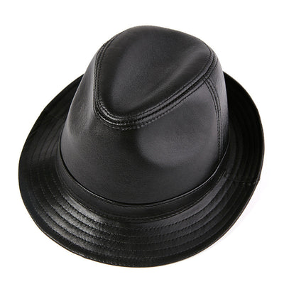 Gorro de Piel de Oveja Auténtica para Hombre - Estilo Retro Clásico - Image 9