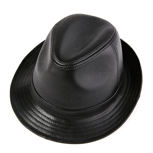 Gorro de Piel de Oveja Auténtica para Hombre - Estilo Retro Clásico - Image 9