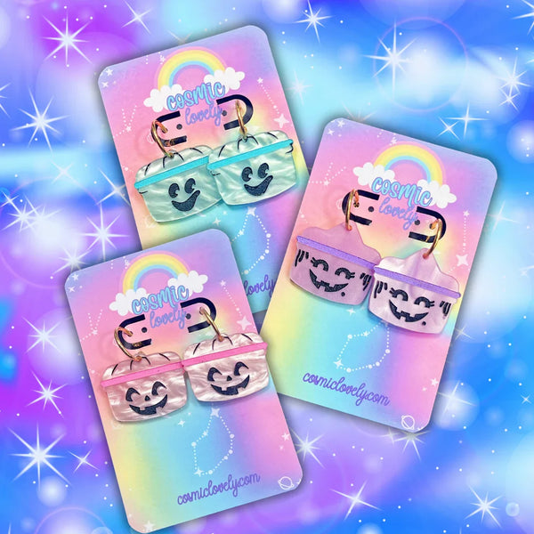 PASTEL HALLOWEEN BUCKETS Earrings & More - Tekeno