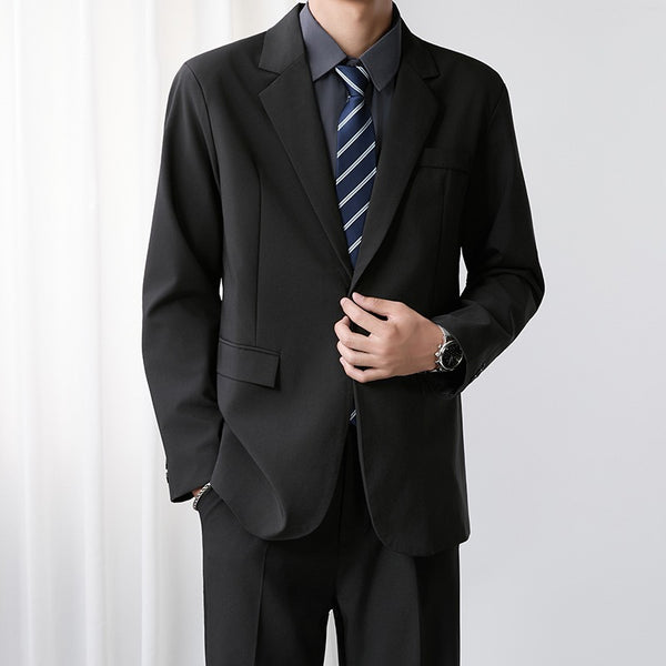 Blazer Casual Elegante Estilo Coreano para Hombre - Image 6