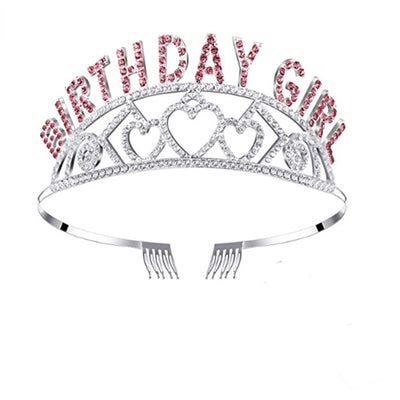 Corona Diamante Brillante para Fiesta de Cumpleaños - Set de Diadema Decorativa para Prom - Image 25