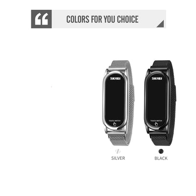 Reloj Inteligente de Pareja con Pantalla Táctil y Pulsera Magnética - Image 6