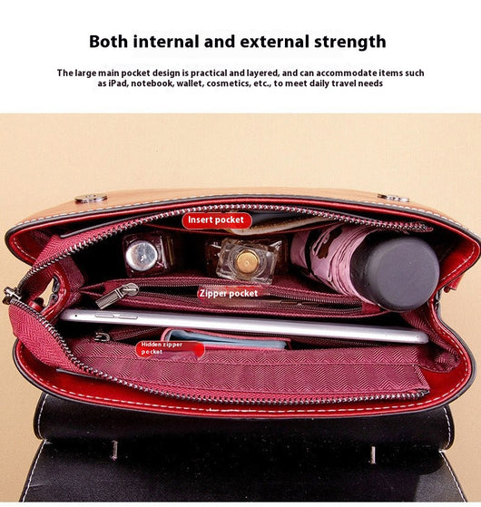 Bolso de Cuero Genuino Premium para Mujer - Diseño Elegante y Sofisticado - Image 14