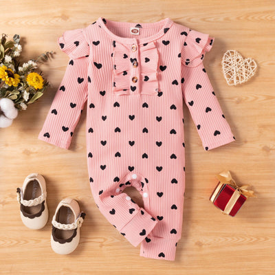 Enterizo de Gateo para Bebé en Algodón con Estampado Love - Image 13