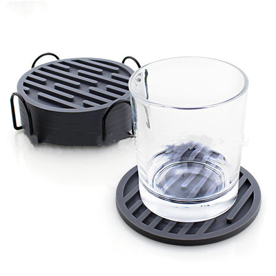Set Organizador de Posavasos de Silicona