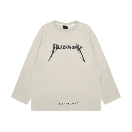 Playera de Algodón con Estampado de Letras para Hombre