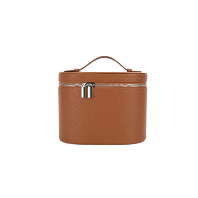 Bolsa de Cosméticos Grande de Cuero con Cierre Elástico - Image 3