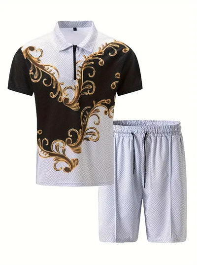Conjunto Deportivo Polo y Shorts para Hombre - Image 13