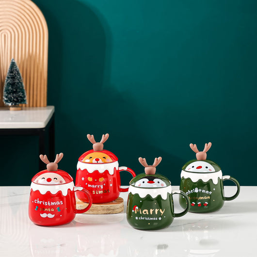 Taza de Cerámica Navideña - Regalo Creativo Perfecto