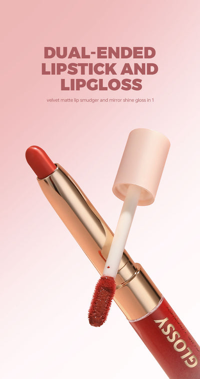 Labial Doble Punta 10 Colores - Mate y Brillo - Image 17